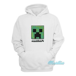 Minecraft Creeper Face Hoodie 1 Minecraft Creeper Face Hoodie 2