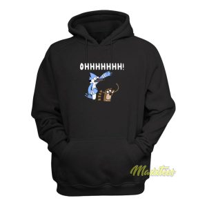 Mordecai and Rigby Ohhh Hoodie 1