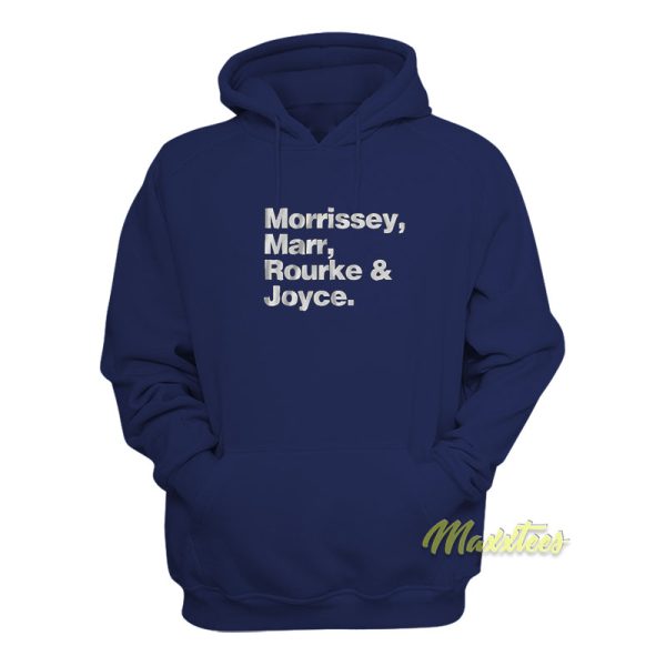 Morrissey Marr Rourke and Joyce Hoodie