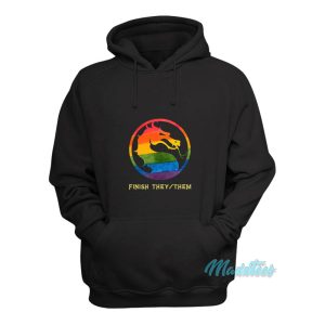 Mortal Kombat Pride Finish TheyThem Hoodie 1