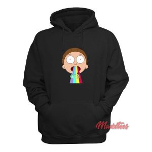 Morty Rainbow Cheap Custom Hoodie 2