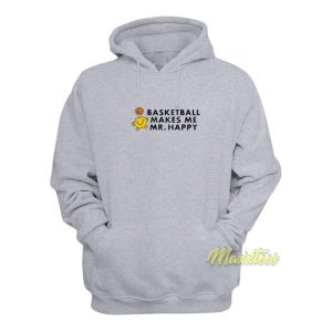 Mr Men Little Miss Basketball Makes Me Happy Hoodie 1 Mr Men Little Miss Basketball Makes Me Happy Hoodie 2