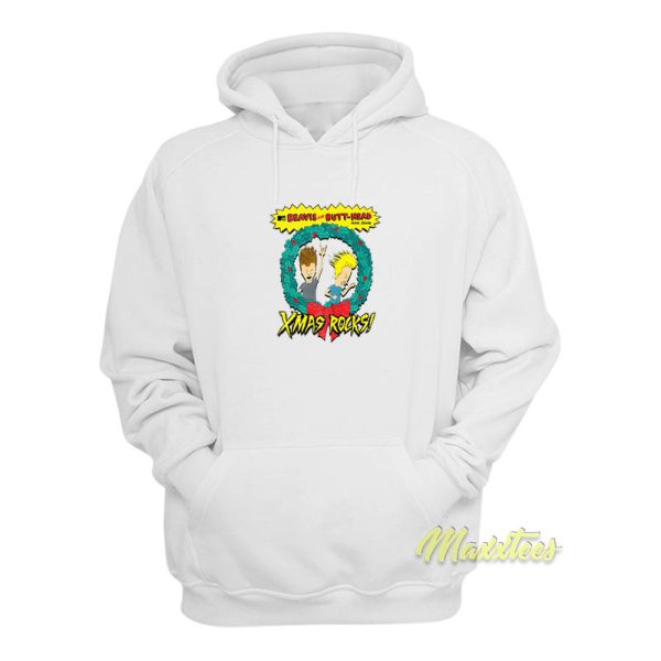 Mtv Beavis and Butthead Xmas Rocks Christmas Hoodie