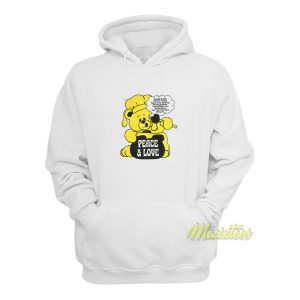 Mushroom Dream Peace and Love Hoodie 1