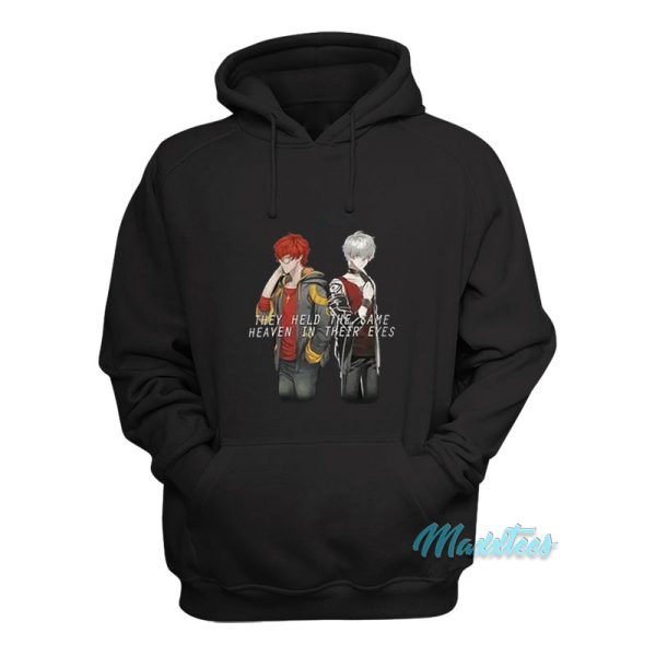 Mystic Messenger They Held The Same Heaven Hoodie