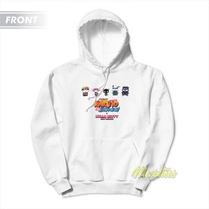 Naruto X Hello Kitty Graphic Hoodie Naruto X Hello Kitty Graphic Hoodie