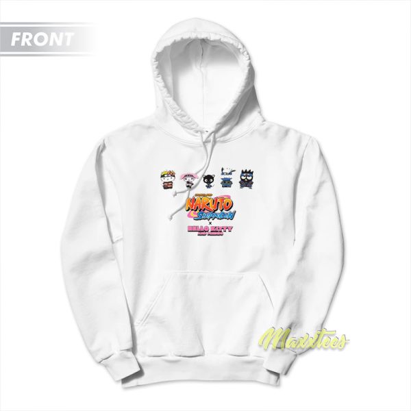 Naruto X Hello Kitty Graphic Hoodie