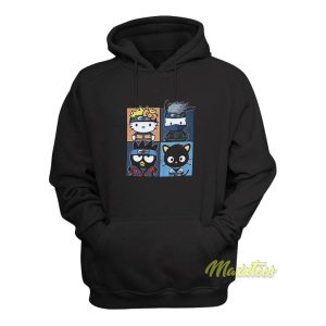 Naruto X Hello Kitty and Friends Character Hoodie 1