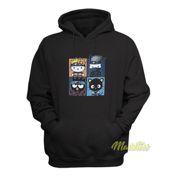 Naruto X Hello Kitty and Friends Character Hoodie