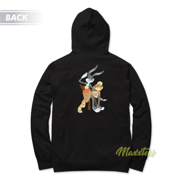 Naughty Bugs Lola Bunny Butt Slap Hoodie