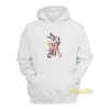 Naughty Bugs and Lola Bunny Butt Slap Hoodie
