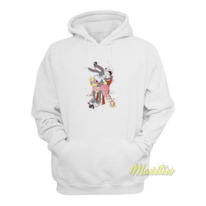 Naughty Bugs and Lola Bunny Butt Slap Hoodie 1