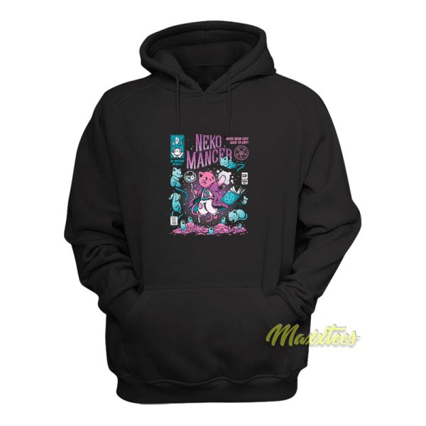 Nekomancer Raise Dead Cats Back To Life Hoodie