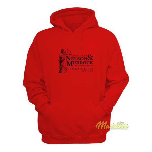 Nelson and Murdock Attorneys At Law Hoodie