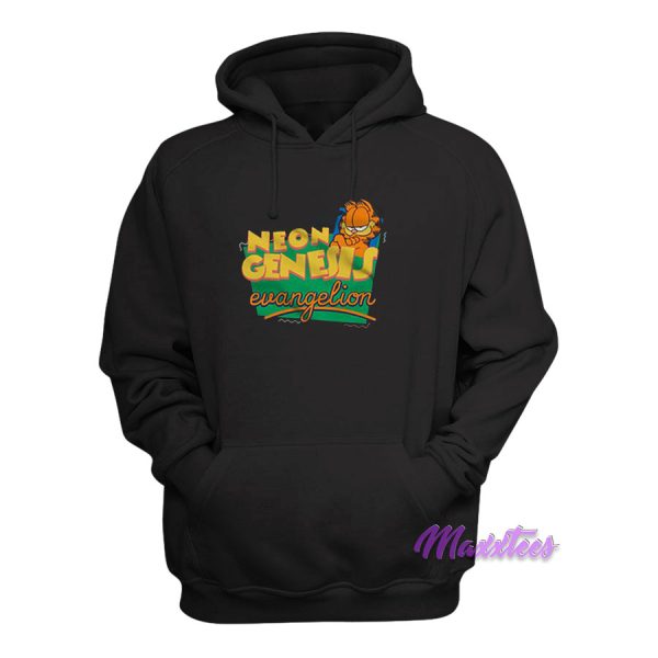 Neon Genesis Evangelion Garfield Hoodie