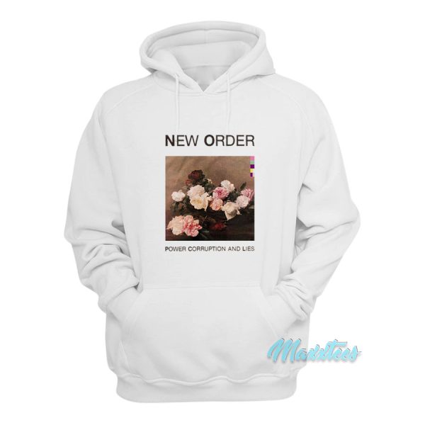 New Order Power Corruption And Lies Hoodie