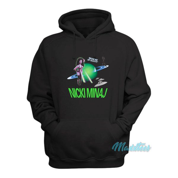 Nicki Minaj Beam Me Up Scotty Hoodie