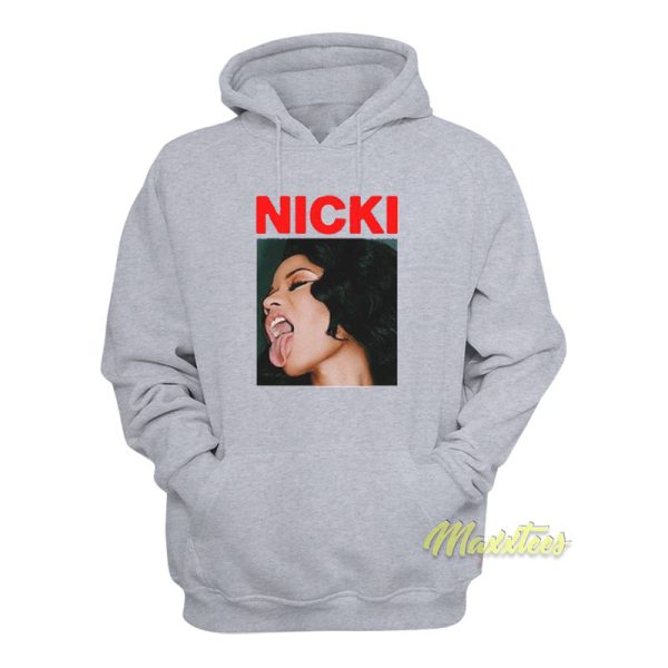 Nicki Minaj Sticking Out Tongue Hoodie