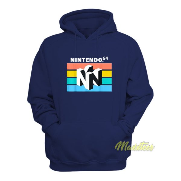 Nintendo 64 Classic Striped Hoodie