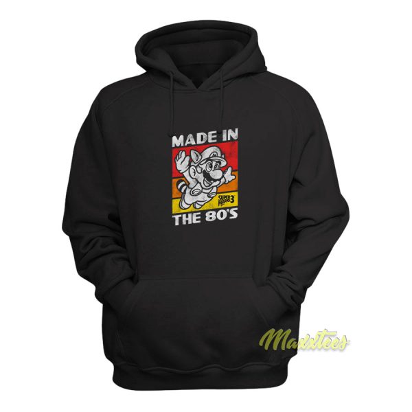 Nintendo Raccoon Mario Made in the 80’s Hoodie