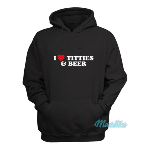 Nixon Newell I Love Titties And Beer Hoodie