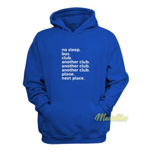 No Sleep Bus Club Another Club Plane Hoodie 2