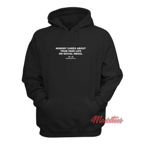 Nobody Cares Human Society Hoodie 3