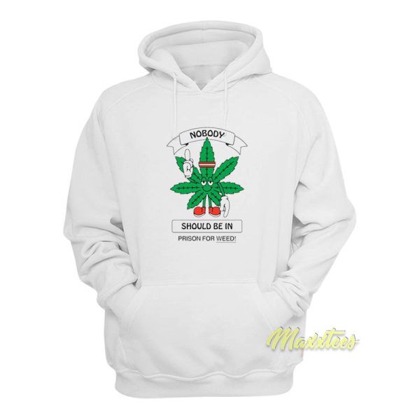 Nobody Should Be In Prison For Weed Hoodie