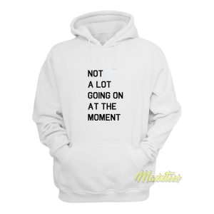 Not A Lot Going On At The Moment Hoodie 1