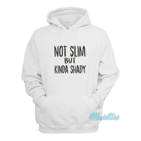 Not Slim But Kinda Shady Hoodie