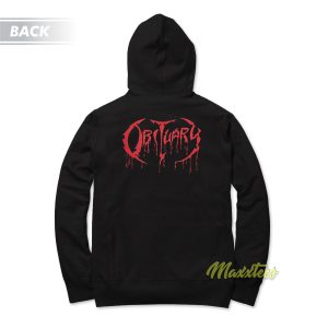 Obituary Cause Of Death Pile Of Skulls Hoodie 1 Obituary Cause Of Death Pile Of Skulls Hoodie 2