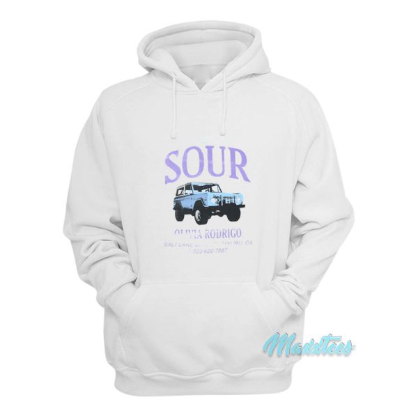 Olivia Rodrigo Sour Car Hoodie