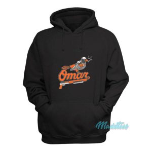 Omar The Wire Baltimore Oriole Hoodie 2