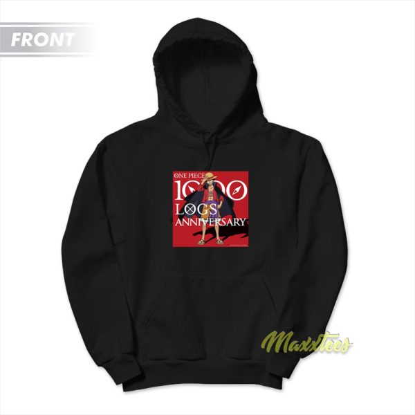 One Piece 1000 Logs Anniversary Hoodie