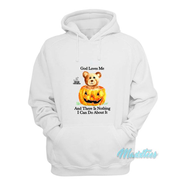 Online Ceramics God Loves Me Hoodie