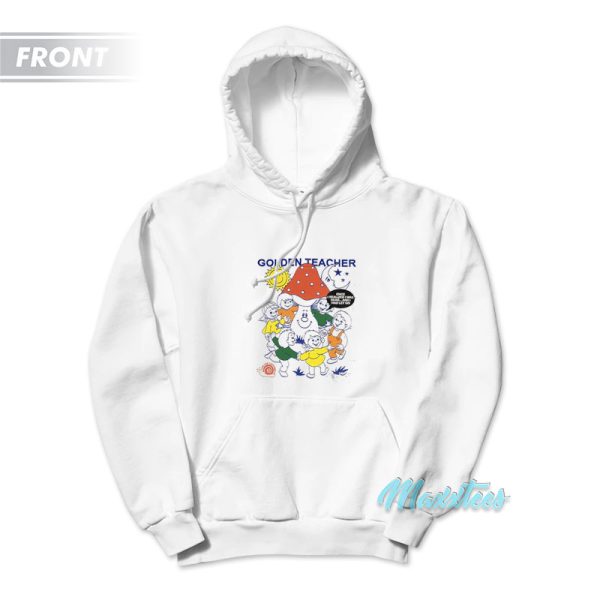 Online Ceramics Golden Teacher Mushroom Hoodie