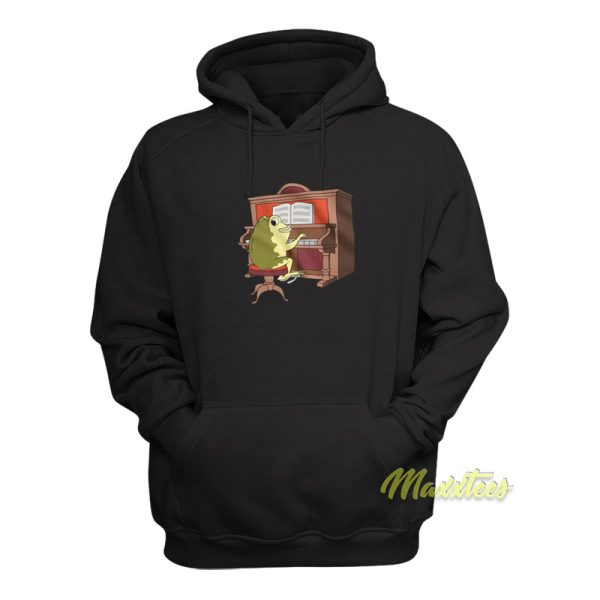 Over The Garden Wall Frog Piano Hoodie