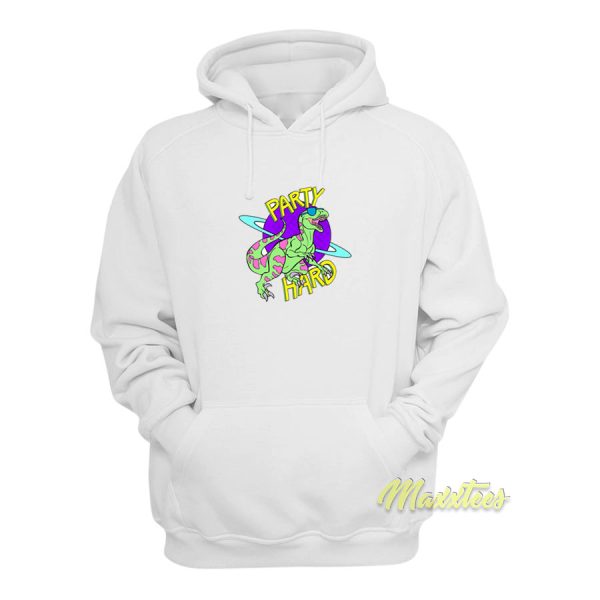 Party Hard Dinosaur Hoodie