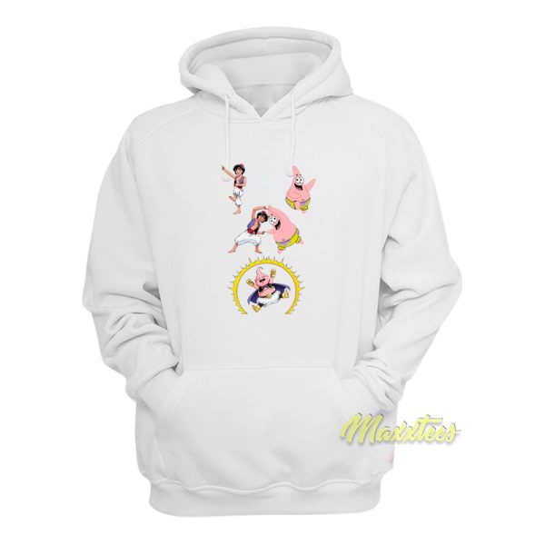 Patrick Star Majin Buu and Aladdin Hoodie