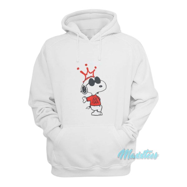 Peanuts Joe Cool Snoopy Crown Hoodie