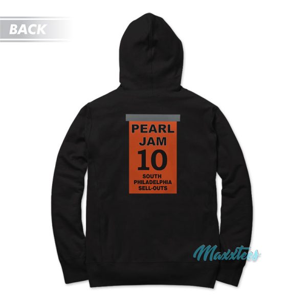 Pearl Jam 10 South Philadelphia Flyers Hoodie