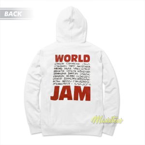 Pearl Jam World Jam 1991 1992 Ten Tour Hoodie 1