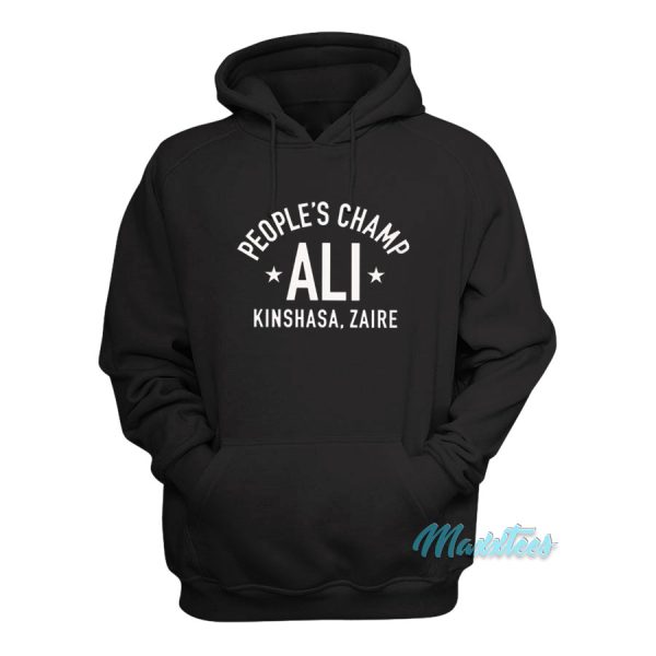 People’s Champ Ali Kinshasa Zaire Hoodie