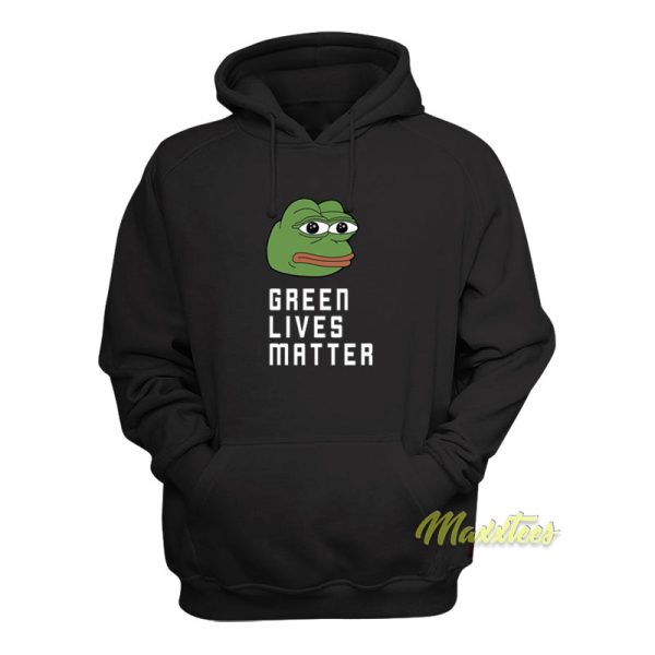 Pepe Green Lives Matter Hoodie