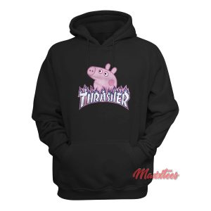 Peppa Pig X Thrasher Parody Hoodie 2