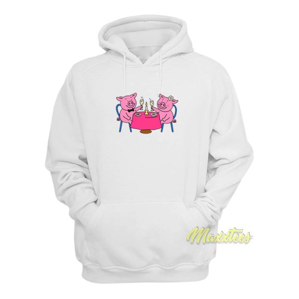 Percy Pig Dinner Hoodie