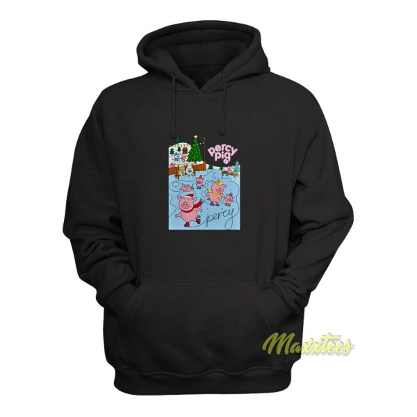 Percy Pig Santa Family Hoodie