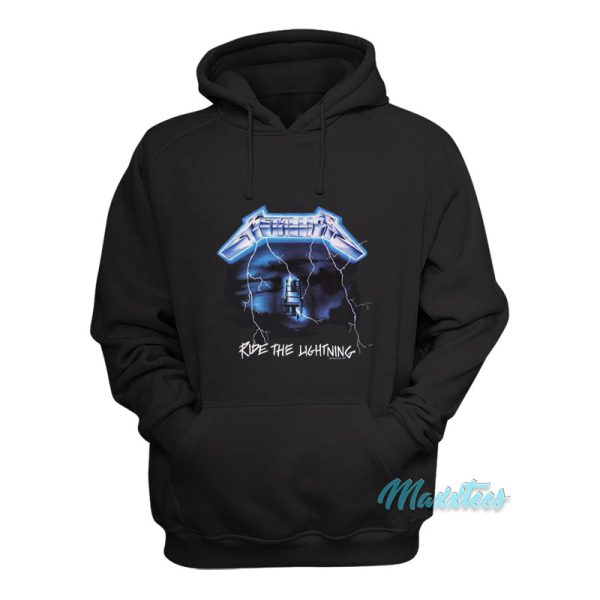 Pete West Metallica Ride The Lightning Hoodie