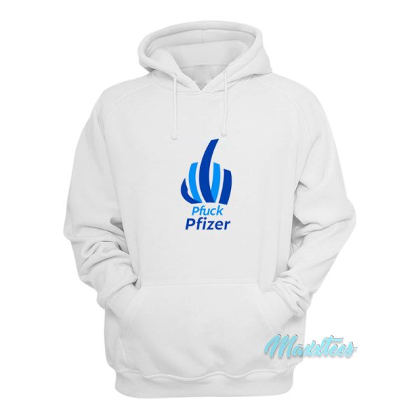 Pfuck Pfizer Middle Finger Hoodie