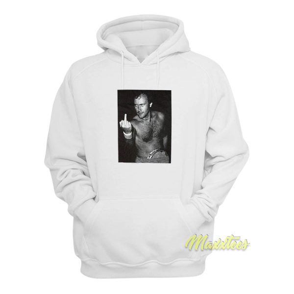 Phil Collins White Hoodie